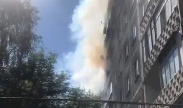 Два ребенка пострадали на пожаре в Нижнем Новгороде