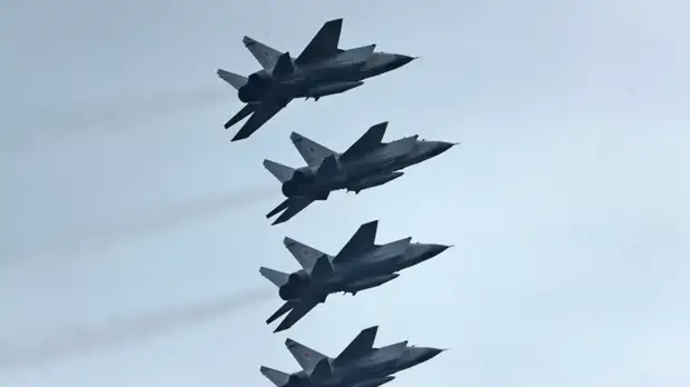 Российские военные разместили истребители МиГ-31БМ на Новой Земле