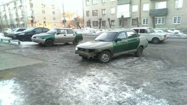 Авто приколы (40 фото)