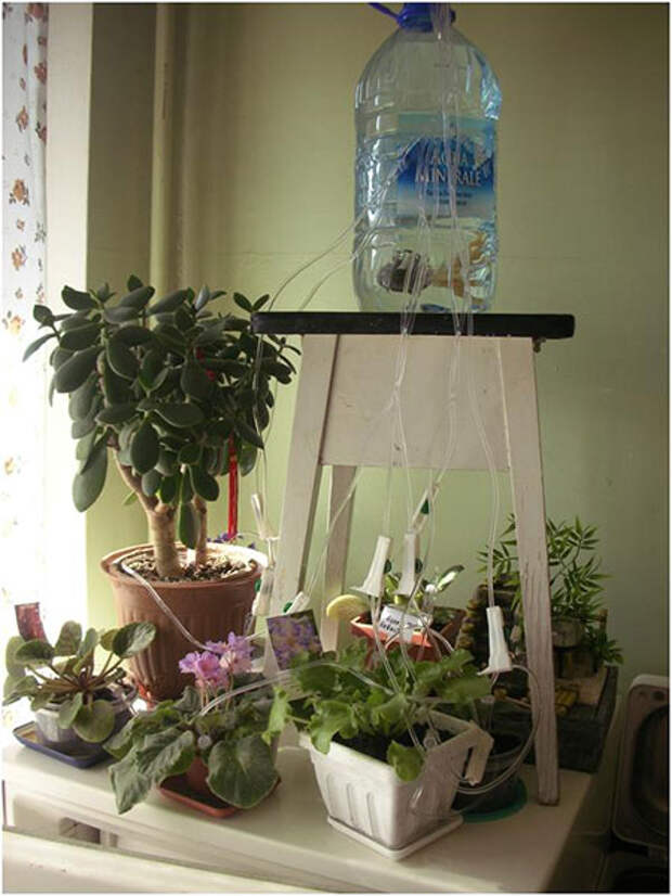 Самодельная автоматическая система полива растений