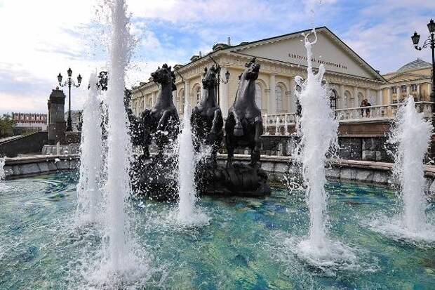 Запуск фонтанов в Зеленограде временно отложили Запуск фонтанов в Зеленограде временно отложили