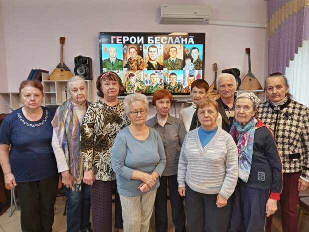 В ТЦСО «Ховрино» прошел вечер памяти «Герои Беслана»