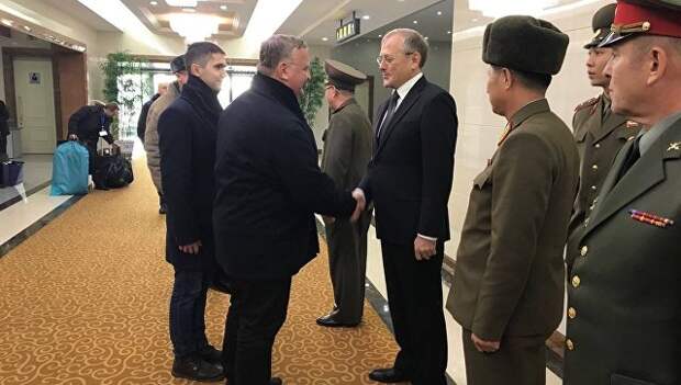 Делегация Министерства обороны РФ в Пхеньяне. 14 декабря 2017
