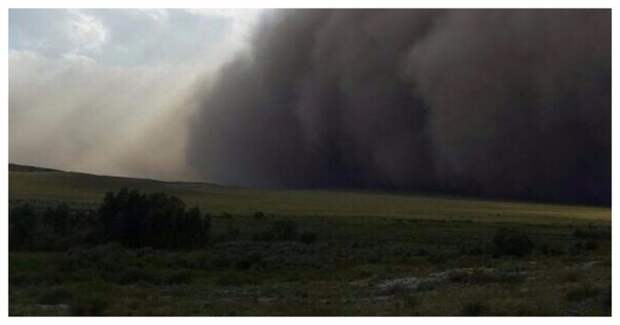 Вот так будет выглядеть апокалипсис! В Казахстане внезапно наступила тьма апокалипсис, в мире, видео, казахстан, непогода, стихия, ураган