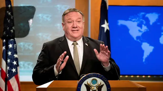 Помпео призвал Россию «уважать суверенитет Белоруссии»