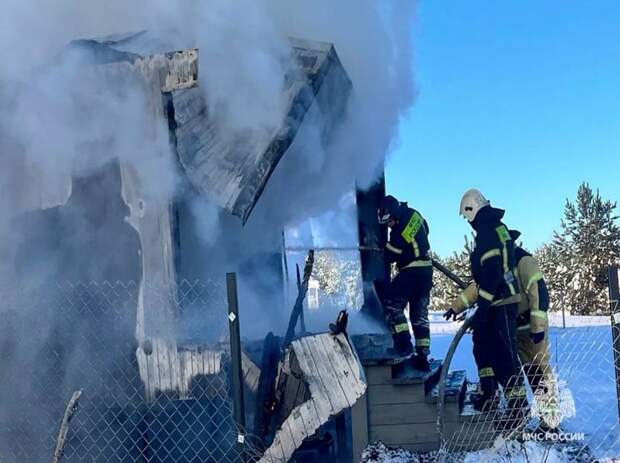 Семь пожаров потушили тульские спасатели в последний день января, есть погибший
