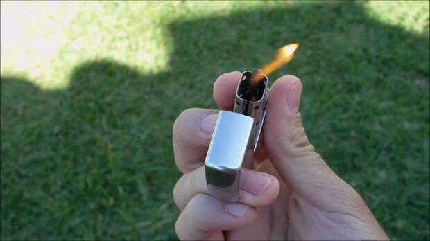 10 крутых трюков с зажигалкой Zippo