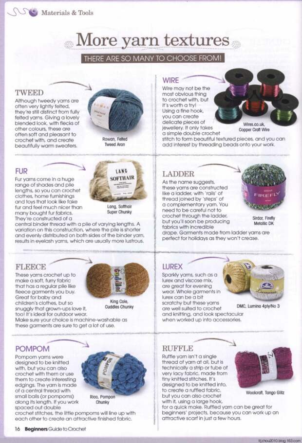 Beginners Guide to Crochet 2014 (钩) (1) - 紫苏 - 紫苏的博客 Beginners Guide to Crochet 2014 (钩) (1) - 紫苏 - 紫苏的博客