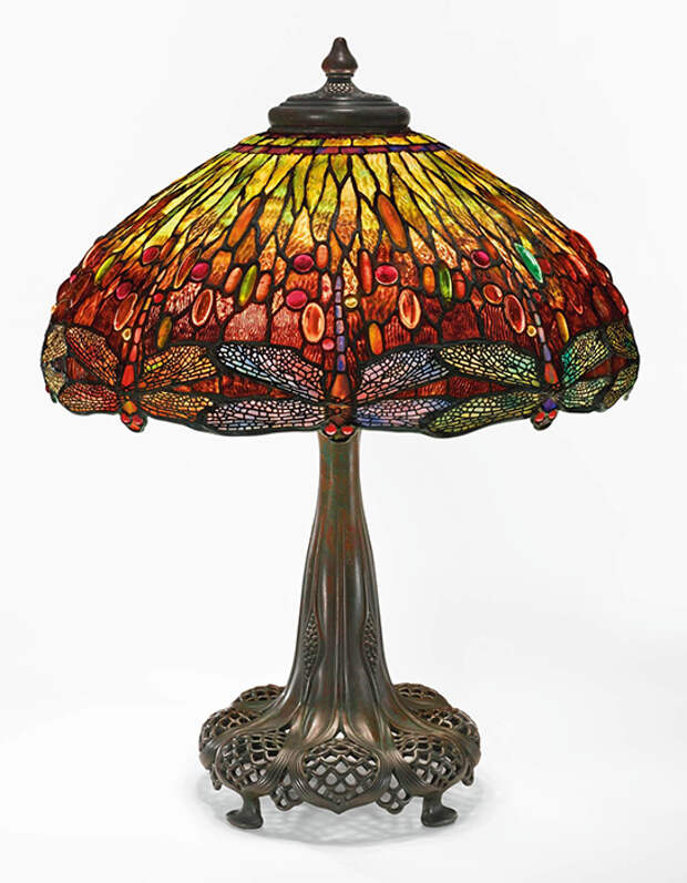 Настольная лампа «Стрекоза» от Tiffany