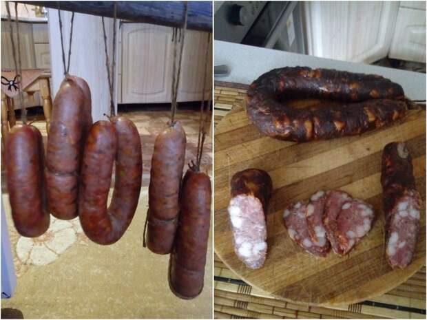 Ароматная Краковская Ароматная Краковская вкусно, домашнее, золотые руки, колбаса, муж