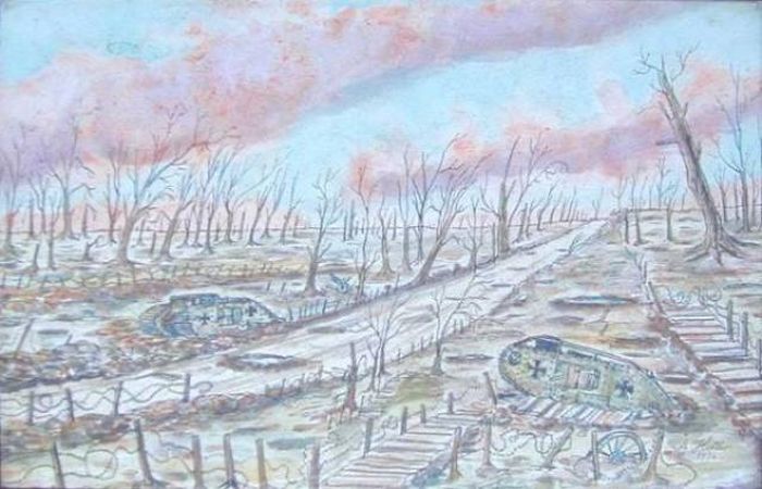 Картины Адольфа Гитлера (26 фото)
