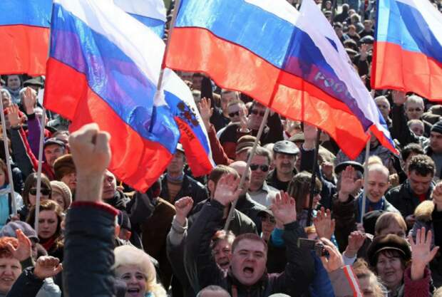 Жители Юго-востока Украины хотят присоединиться к России
