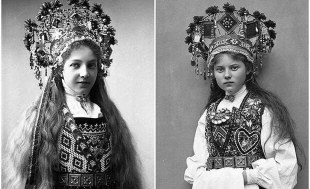Сказочные наряды норвежских невест 1870–1920‑х годов