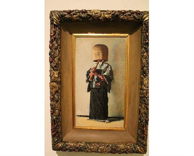 В. Верещагин. «Японский нищий», авторская рама 1903 г. В. Верещагин. «Японский нищий», авторская рама 1903 г.