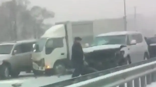 Участниками ДТП в Приморье стали 48 автомобилей