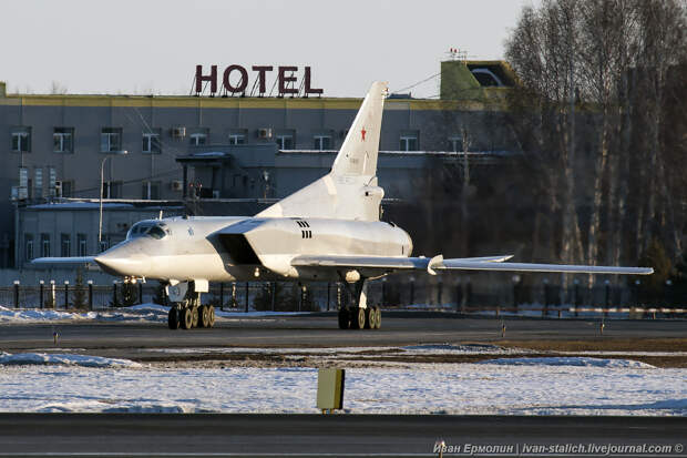 Работа ракетоносцев Ту-22М3