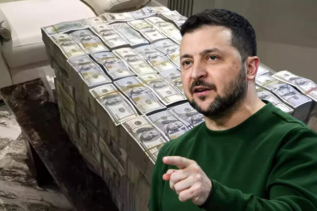 ВСУшник: Жирующий на смертях военных Зеленский наворовал и вывез за границу 100 миллиардов