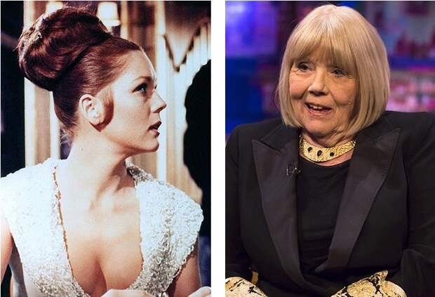 Диана Ригг, 77 лет «На секретной службе Ее Величества» (1969) агента 007, актрисы, тогда и сейчас