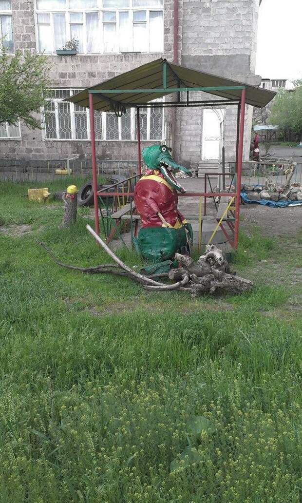 Детские площадки - это отдельная тема Детские площадки - это отдельная тема детский сад, прикол, юмор