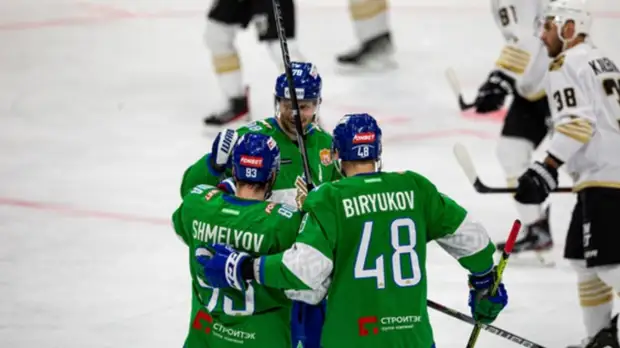 «Салават Юлаев» нанёс пятое поражение «Адмиралу» подряд в КХЛ