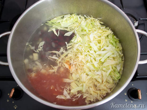 Немецкий колбасный суп — 3 шаг