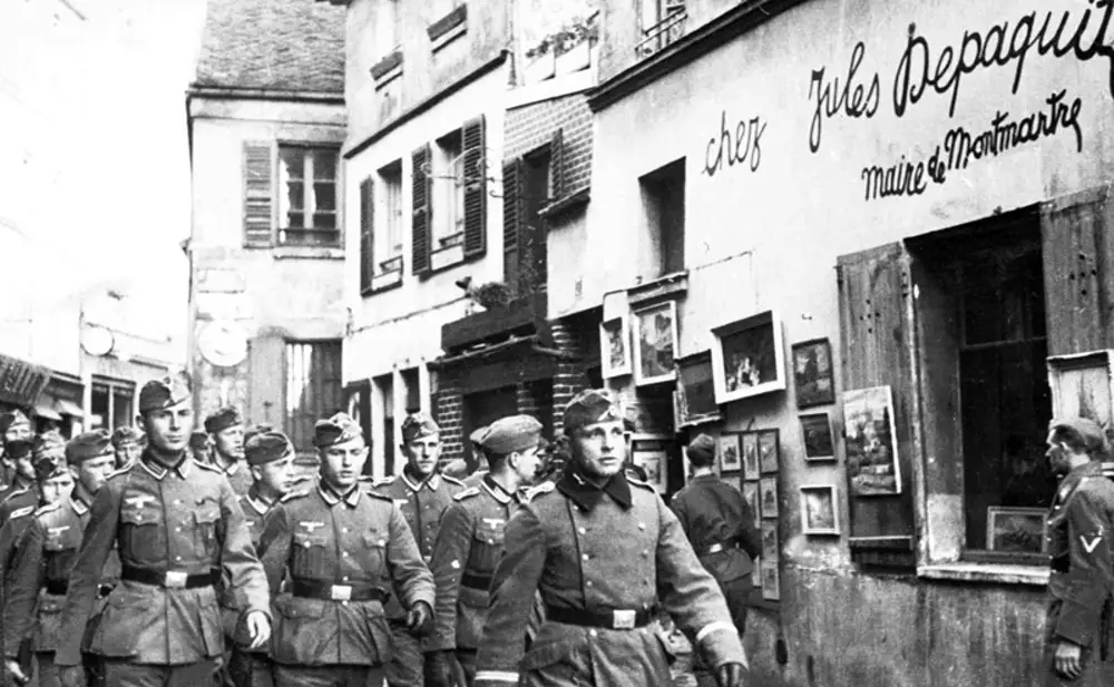 Оккупация парижа немцами