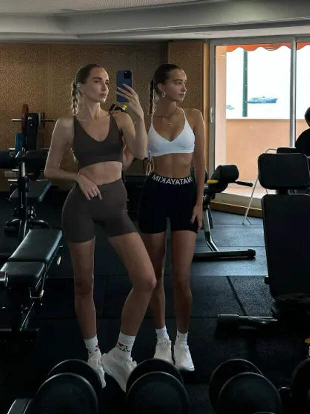 Наталья Якимчик с дочерью