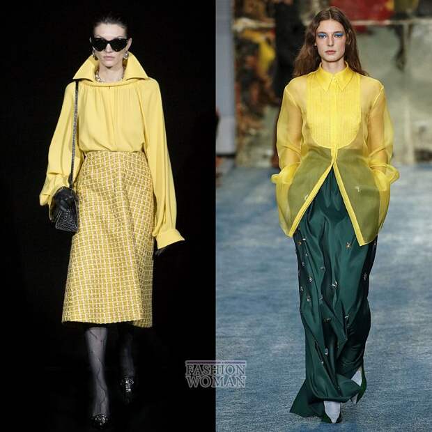 Модные женские блузки осень-зима 2019-2020: основные тренды фото №33