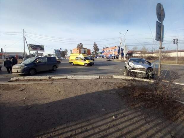 Жесткое ДТП произошло в Чите
