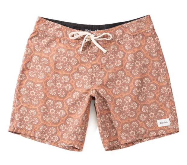 Rhythm Talavera Trunk; shop swim trunks at Huckberry