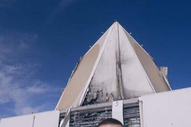 Разбитый Ираном противоракетный радар США сняли изнутри