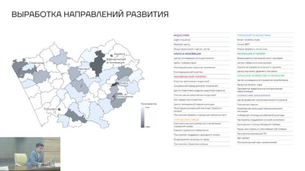 Слайд презентации с конференции/ Фото: скриншот трансляции конференции на Rutube