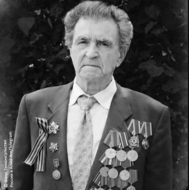 На 102 году жизни умер фронтовик Василий Зинченко, который взял в плен