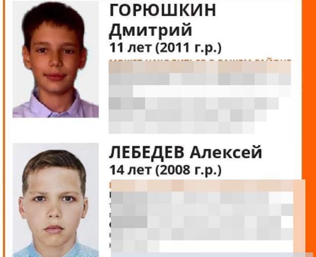 В Краснодаре вторые сутки ищут мальчиков: ушли и перестали выходить на связь