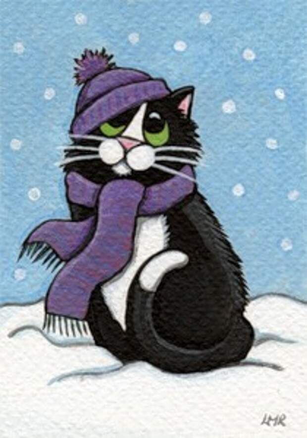 Коллекция кошек, котов и котят от Lisa Marie Robinson.