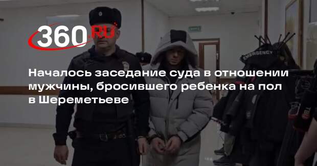 Мужчине, бросившего ребенка на пол в Шереметьеве, вынесут приговор 4 февраля