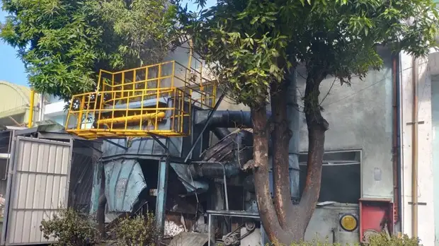 При пожаре на аэрокосмическом заводе на Тайване погиб человек и шестеро пострадали