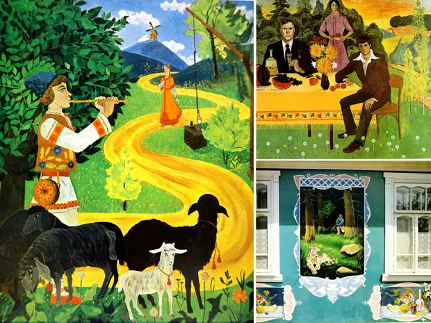 Как разрисовывали сельские дома в Советской Молдавии! Национальное ...