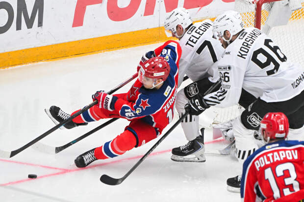 ЦСКА одержал победу над "Трактором" в матче регулярного чемпионата КХЛ