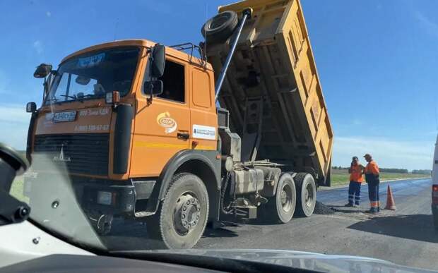 В Михайловском районе отремонтировали мост через реку Проня