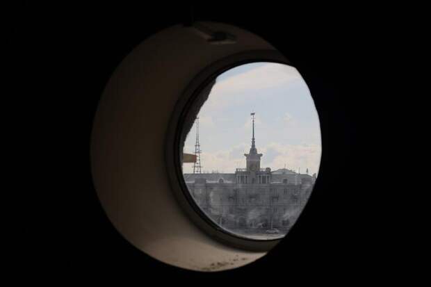 Вид на площадь Октября из художественного музея  / Фото: Екатерина Смолихина