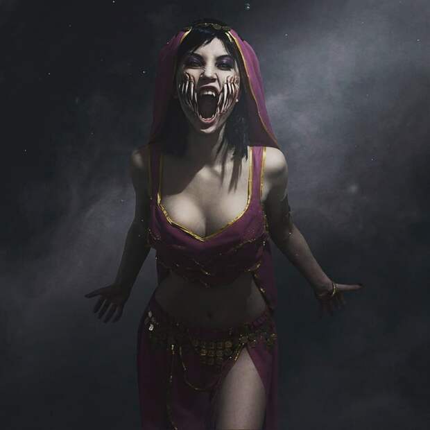 Лучший косплей Милины из Mortal Kombat