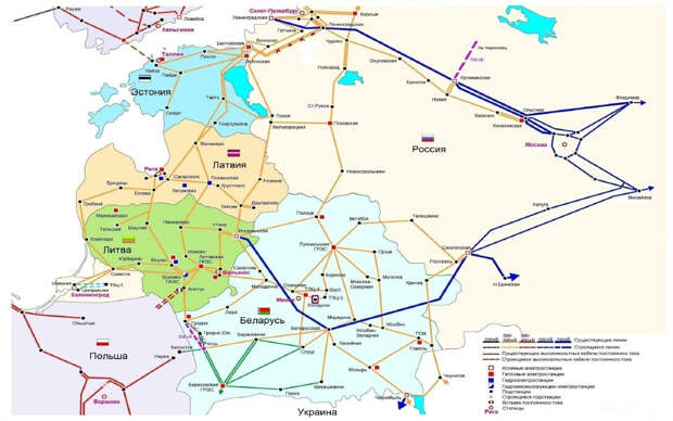 Литва, Эстония и Латвия в очередной раз пригрозили нам "выходом из единой энергосистемы". Практически фельетон