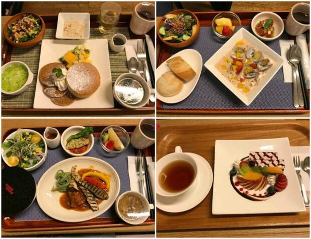 9.Больничная еда, больше похожая на ресторанную интересно, путешествия, удивительно, япония