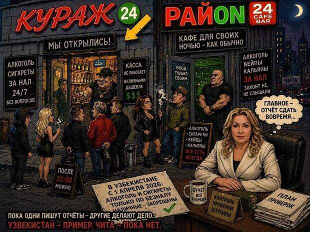 Узбекистан сделал то, на что у многих не хватает ни воли, ни ума. Алкоголь и сигареты — только по безналу