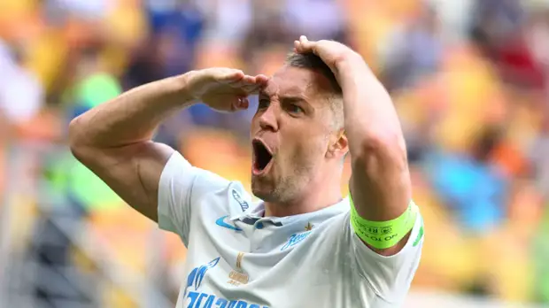 Дубль Дзюбы помог «Зениту» обыграть «Рубин» в матче РПЛ