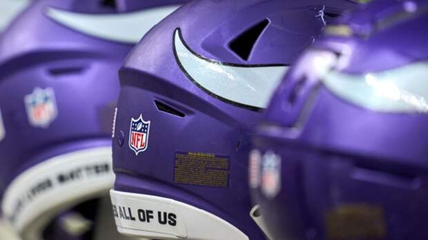 Minnesota Vikings helmets