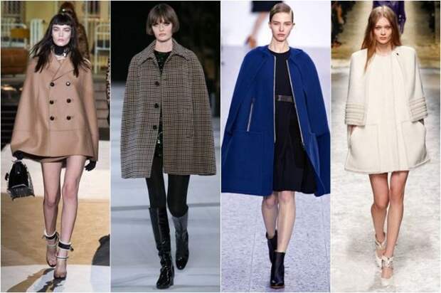 Пальто, которые не стоит покупать девушкам с обычной фигурой. \ Фото: fashiongu.ru.