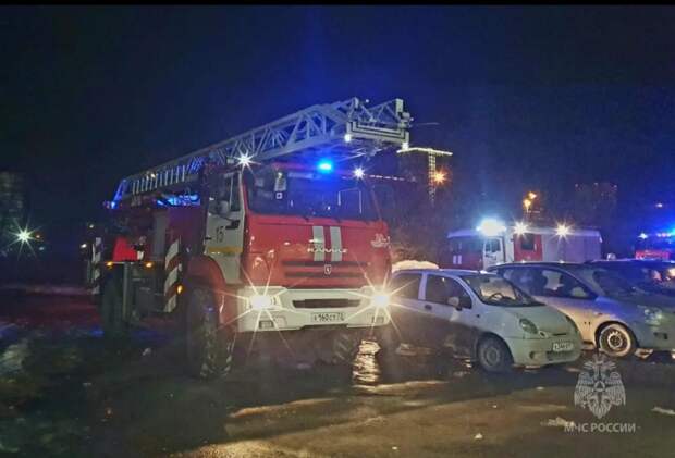 В Тюмени на Коммунистической на пожаре погиб мужчина