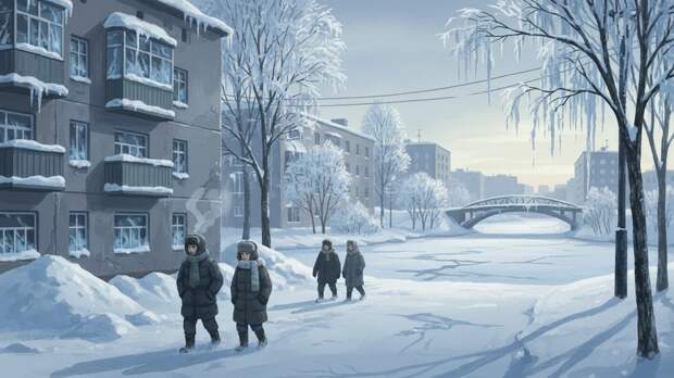 Появились кадры из Иркутской области, которую накрыли сильные морозы